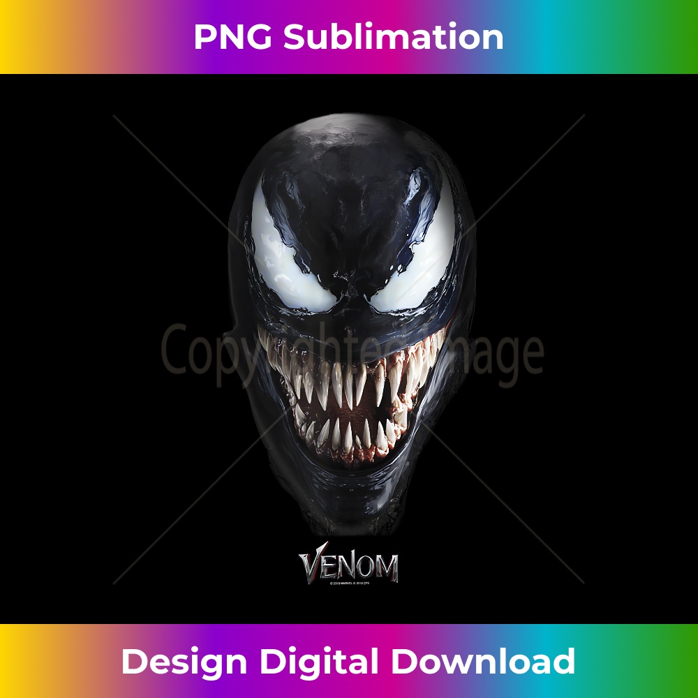 Marvel Venom Up Close Face Grin Tank Top 0839.jpg