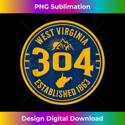 west virginia map 304 home - decorative sublimation png file
