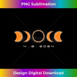 Total Solar Eclipse 2024 Long Sleeve - Exclusive Sublimation Digital File