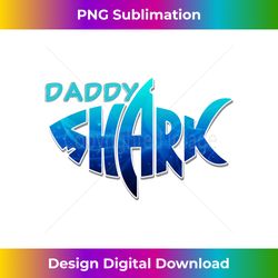 Daddy Shark Shirt for Men Family Matching Dad Father's Day - Vintage Sublimation PNG Download