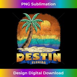 DESTIN FLORIDA Vintage Distressed Souvenir - Instant Sublimation Digital Download