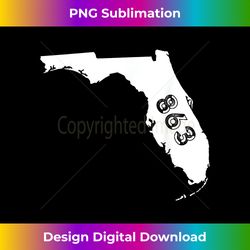 Florida Native polk county 863 area code Tshirt - PNG Transparent Sublimation Design
