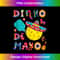 Dinko de Mayo Funny Cinco de Mayo Funny Pickleball - Sublimation-Ready PNG File