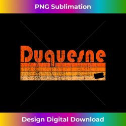 retro 80s style duquesne pa 2 - exclusive sublimation digital file