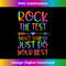 Rock the Test Don't Stress Testing Day Teacher Student 1 - PNG Transparent Sublimation File
