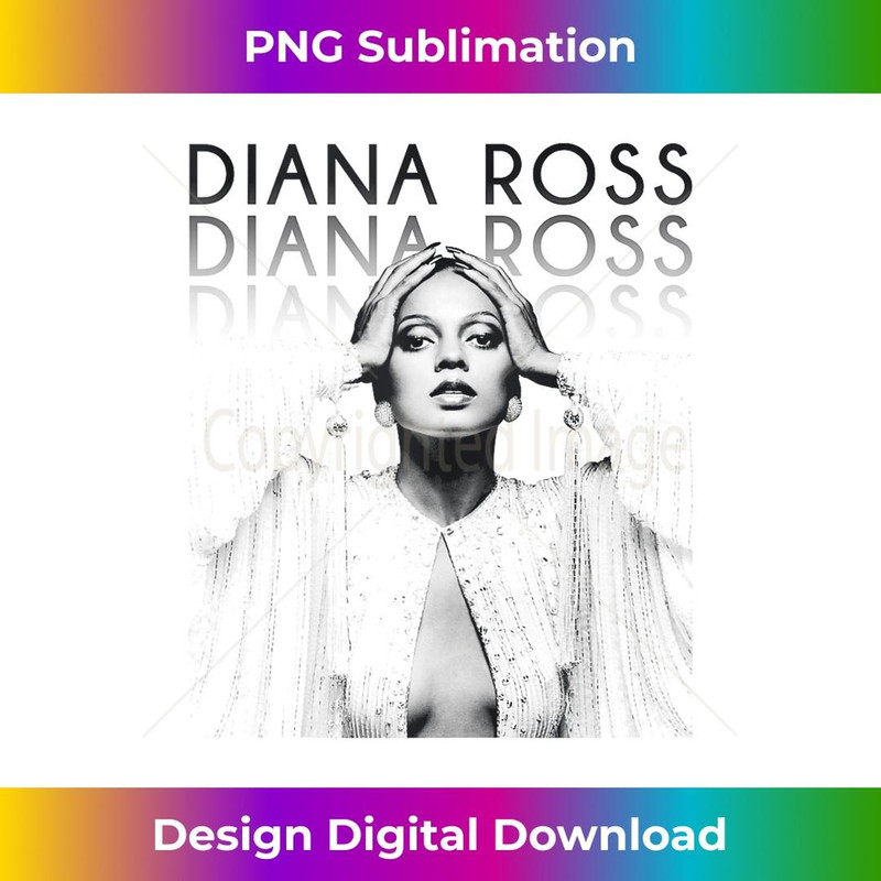 Diana Ross - Elegance - PNG Transparent Digital Download File for Sublimation