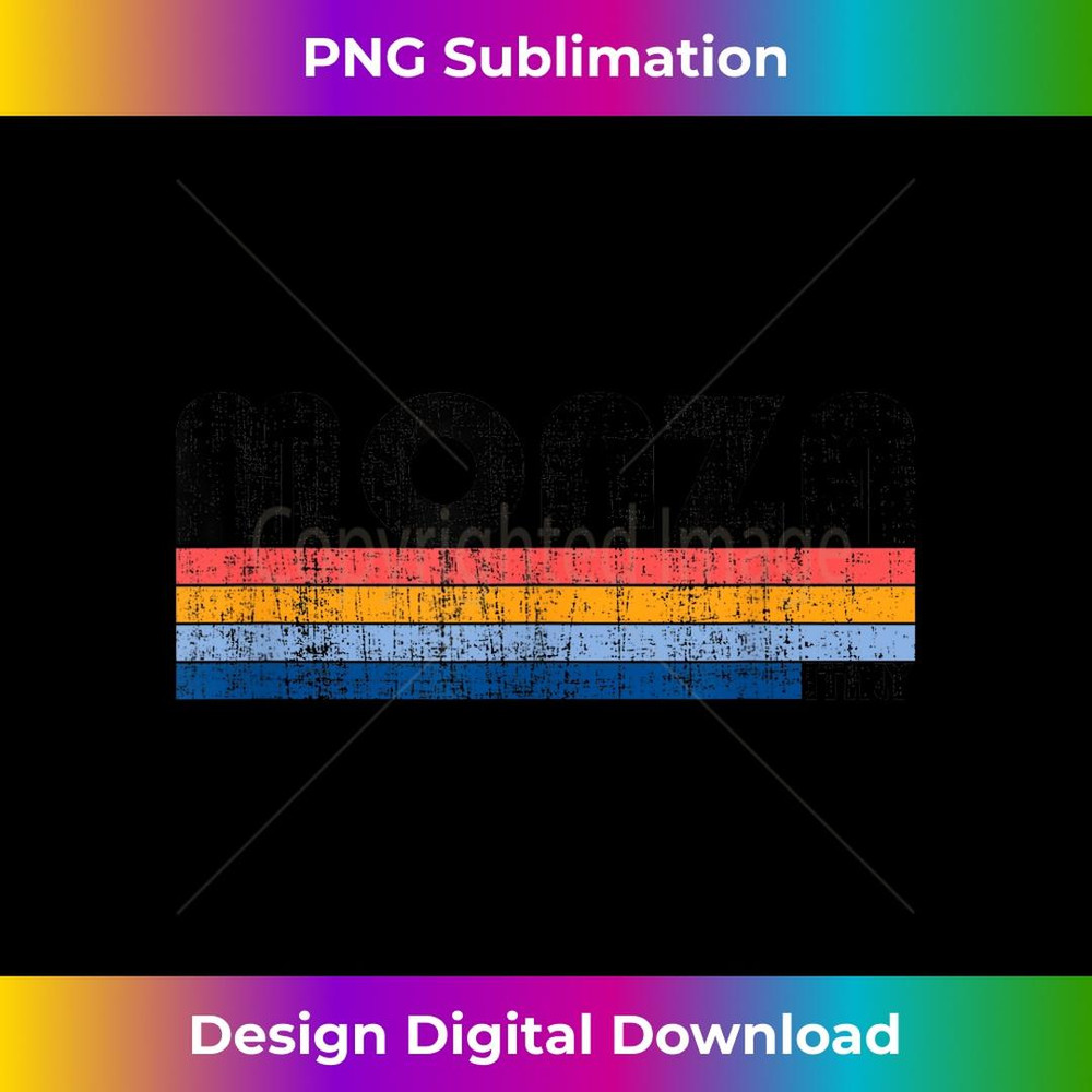 Monza, Italy Retro 70s 80s Style 1 - Modern Sublimation PNG File