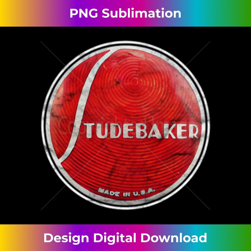 Vintage Car Retro Pocket Badge Studebaker Corp. (1911-1954) 2 - Decorative Sublimation PNG File