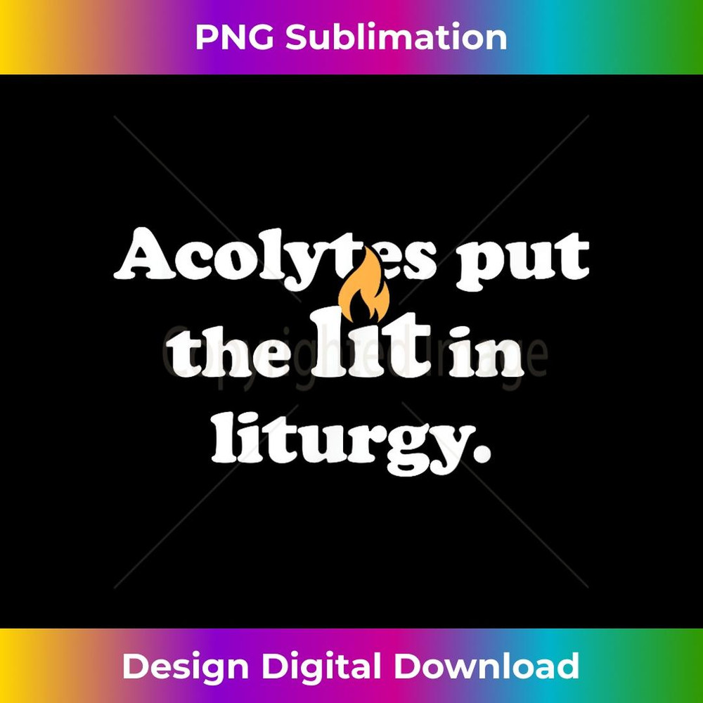 Acolyte Christian Church Altar Acolyte - Decorative Sublimation PNG File