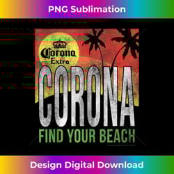 corona logo find your beach - unique sublimation png download