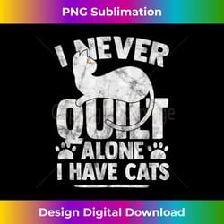 quilting themed quilt makers sewing cat mom fun saying 2 - premium sublimation digital download