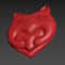 Heart Cat Valentines Day 3D Relief 3D Print CNC 7