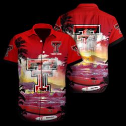 texas tech red raiders ncaa3 custom hawaii shirt - perfect gift for fans