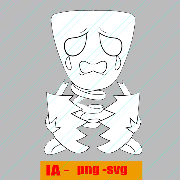 Gangle Vector Graphic Gangle from the amazing digital circus SVG,Gangle SVG,Gangle | Inspire ...
