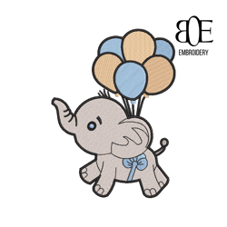 Baby embroidery designs, Elephant embroidery design, embroidery files, Embroidery pattern, instant download