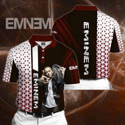 custom eminem polo shirt no176 - personalize your style today exclusive design
