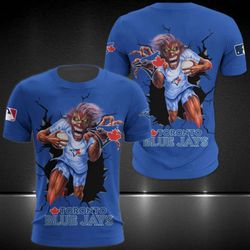 limited stock 2024-25 toronto blue jays 3d printing t-shirt: engaging new design