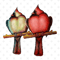 Red Cardinal birds.png