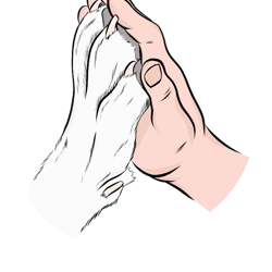 my best friend white dogfitted vneck