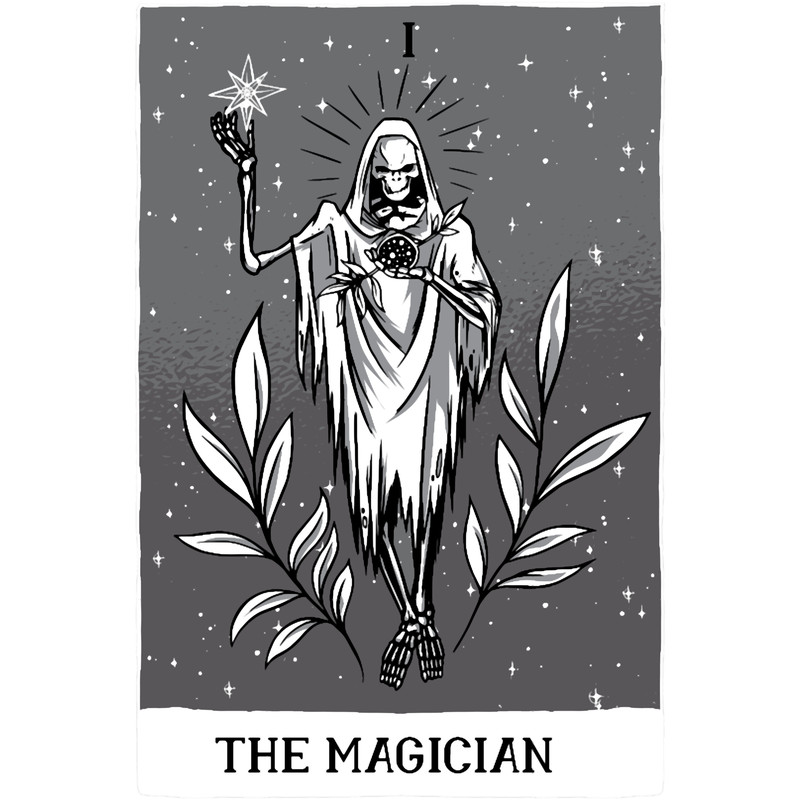 Scary Spooky Death Skeleton Halloween Tarot .png