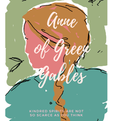 anne of green gables book cover design