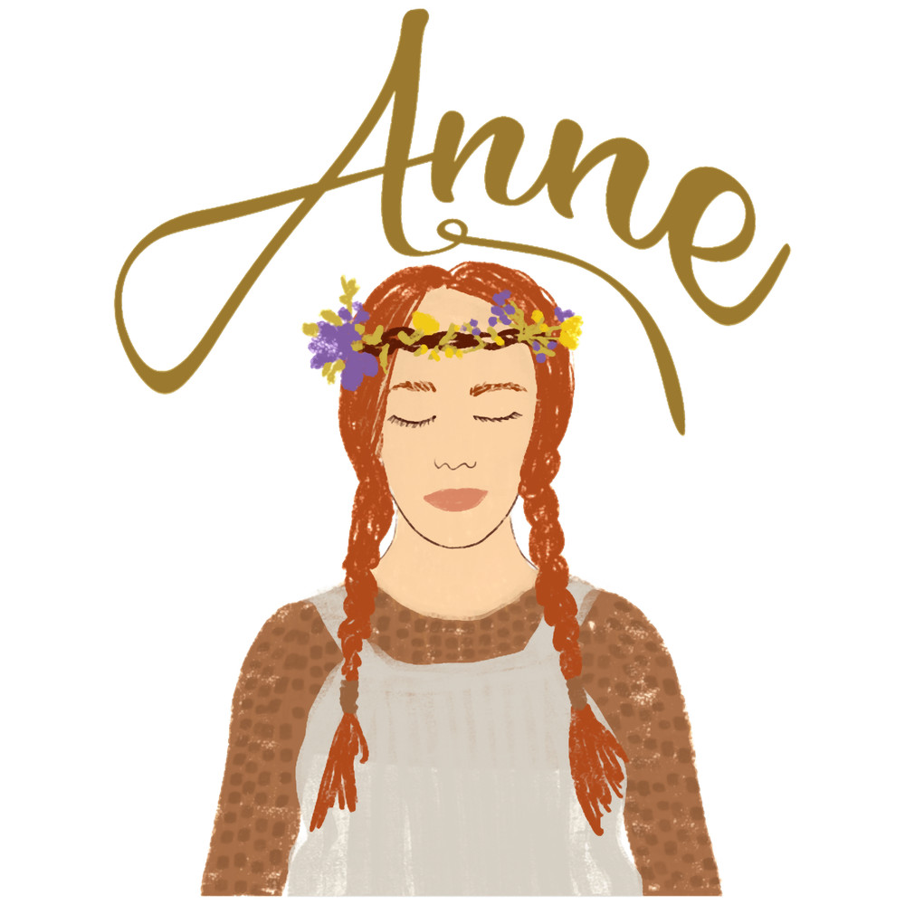 Anne with an e, Anne of Green Gables, portrait of Anne.png