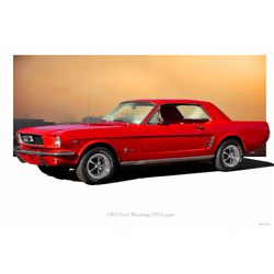 1965 ford mustang 289 coupe