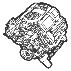 ford mustang boss 302 v8 engine