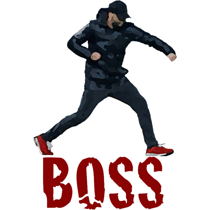 Jurgen Klopp colour _BOSS_ fist pump celebration artwork.png