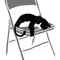 Folding chair with cat sleeping on it.png