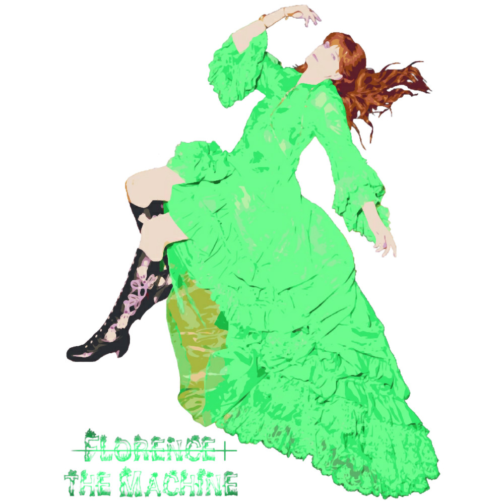 Florence and the machine light green dress design.png
