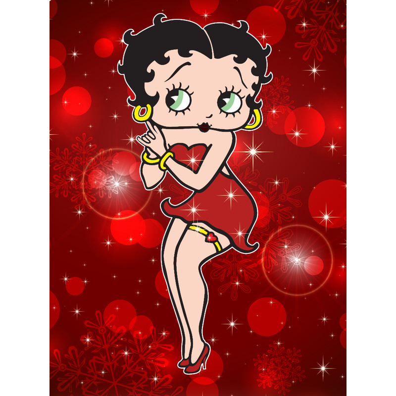 Betty Boop Collage 2023, Betty Boop, Betty Boop Sassy, Betty Boop 2023, cute girl cartoonT-.png