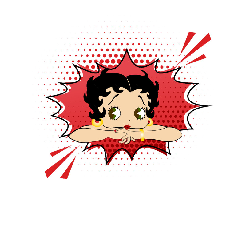 BETTY boop comic style red, Betty Boop comic style, Betty Boop 2023, Betty Boop, Betty Boop Sassy, B.png
