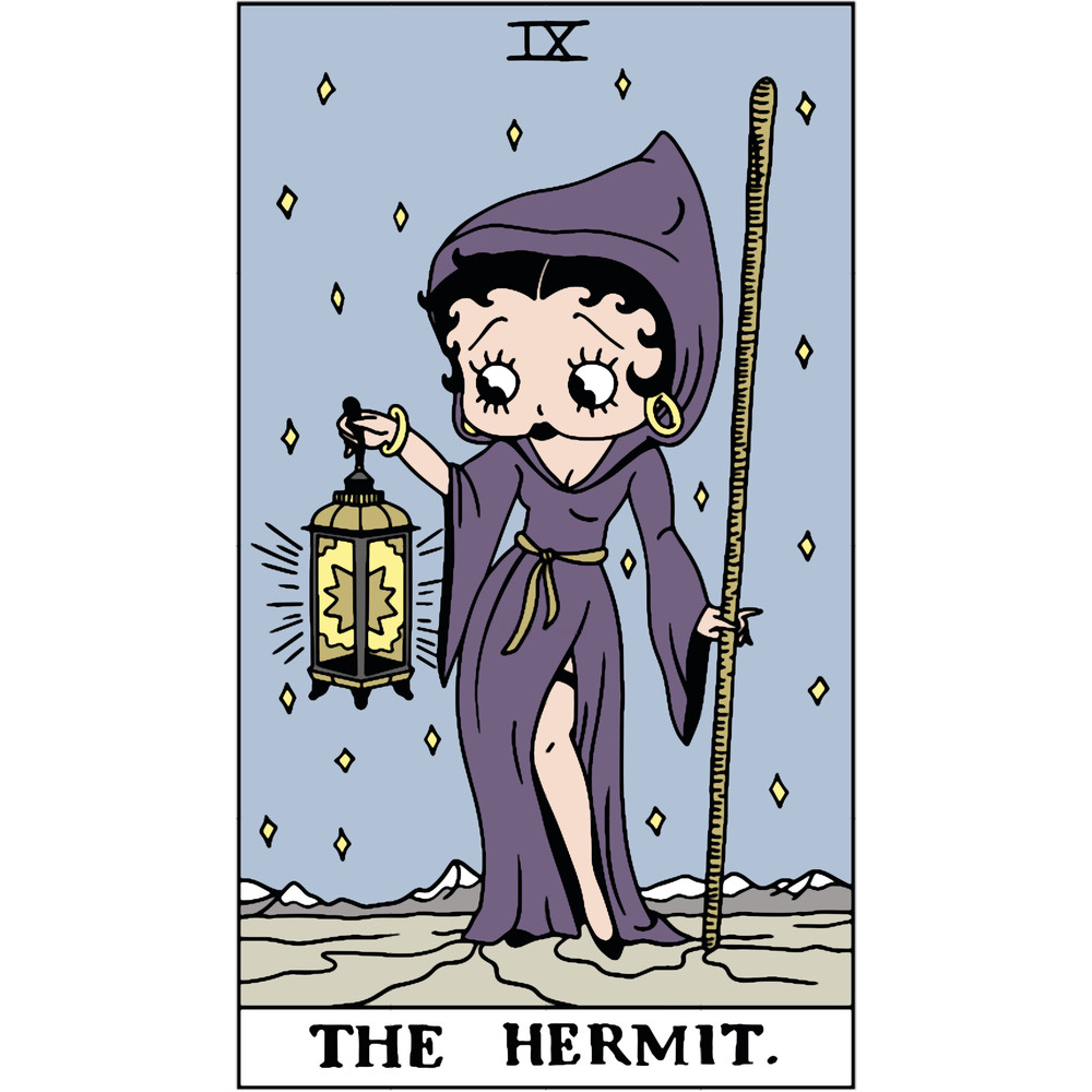 Betty Boop Tarots The Hermit.png