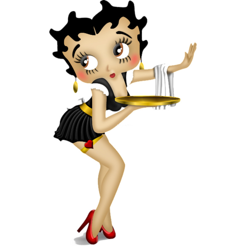 Color Betty Boop waitress.png