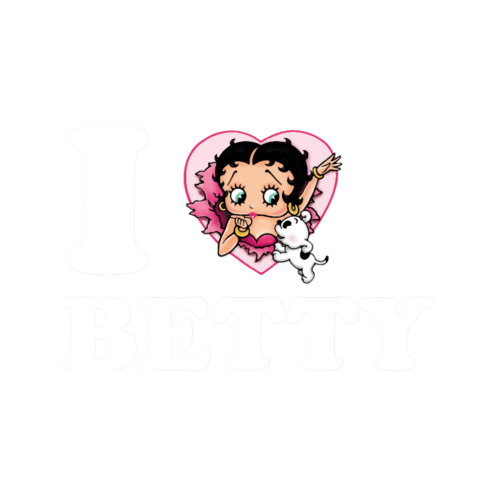 I LOVE Betty Boop, Betty Boop Love, Betty Boop 2023, Betty Boop, Betty Boop Sassy, Betty Boop 2023, .png