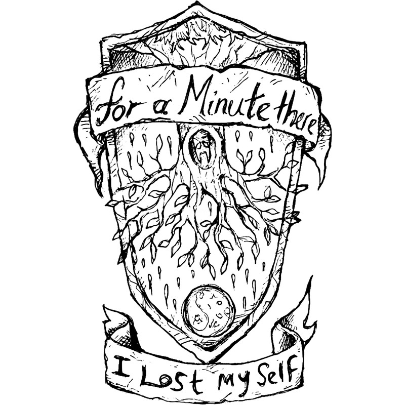 For a minute there I lost myself - Karma Police Illustrated Lyrics.png