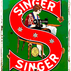 authentic singer enamel