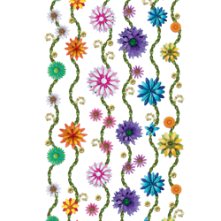 enamel flower strings