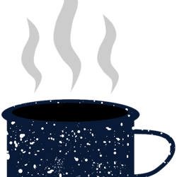 enamel mug speckled tin camping cup