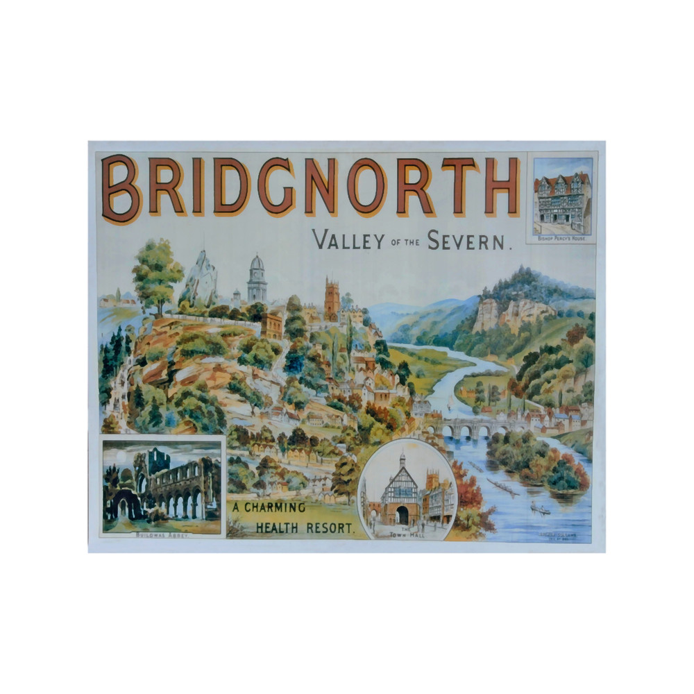Vintage enamel sign advertising Bridgnorth.png