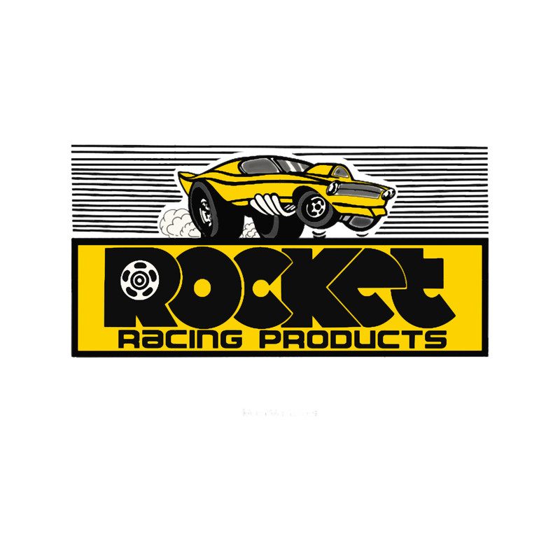 Vintage Rocket Racing Products garage sign bought to you by MotorManiac.png