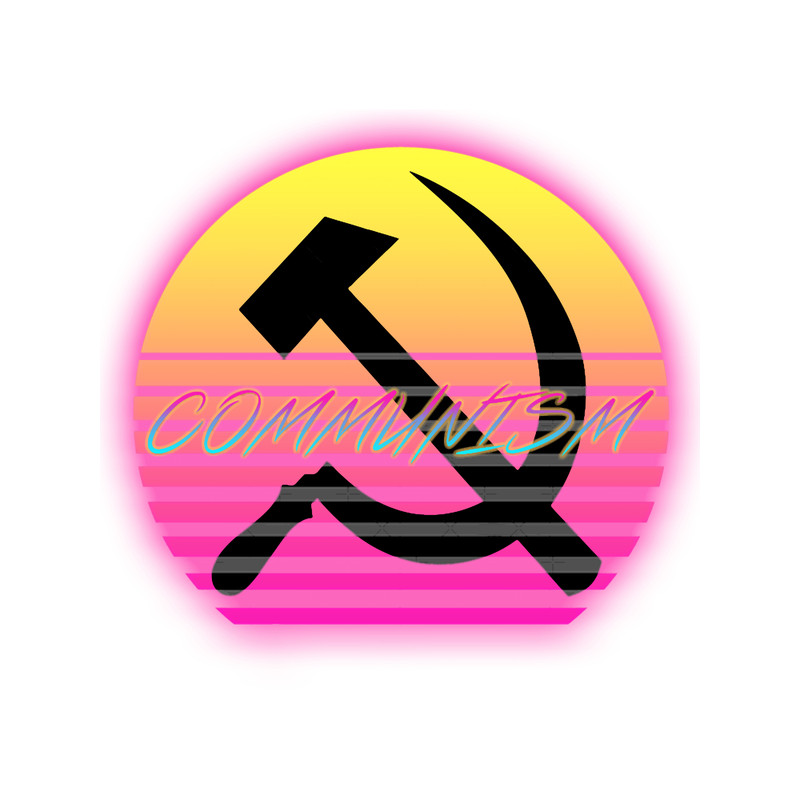 Communism Vaporwave (Streamster) Karl Marx Vladimir Lenin Communism.png