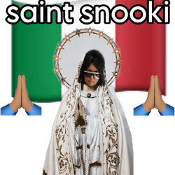 saint snooki jersey shore italian flag edition