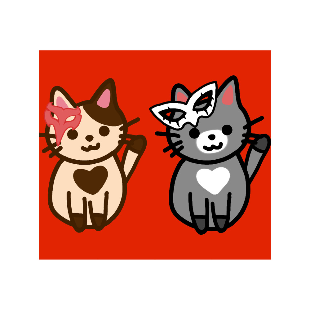 Goro Akechi and Joker Cat Persona 5.png