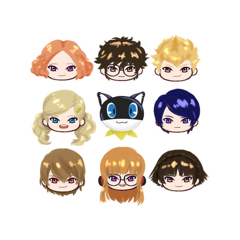 Persona 5 Main Characters .png