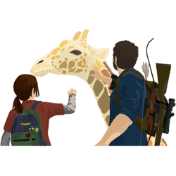 ellie and joel ft. the girafe