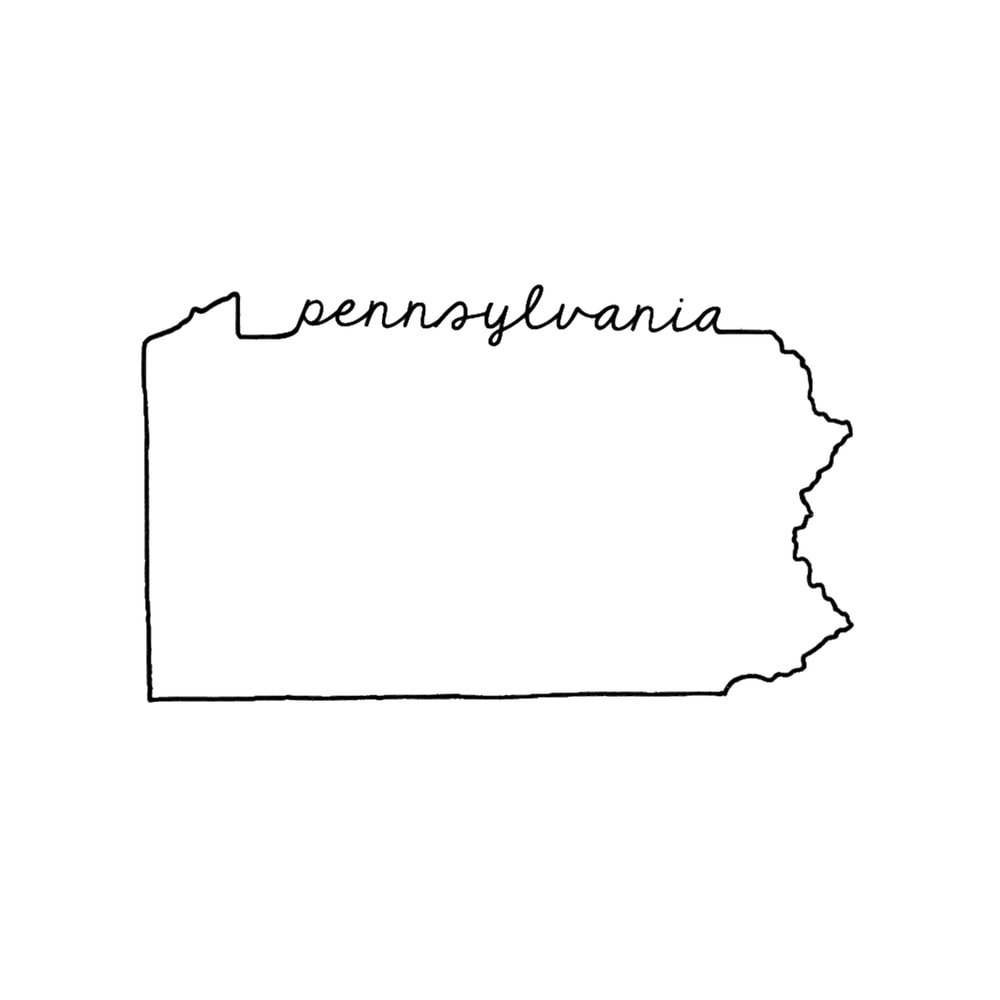 Pennsylvania State Outline .png