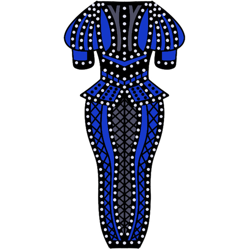 Catherine Parr Costume Six the Musical.png
