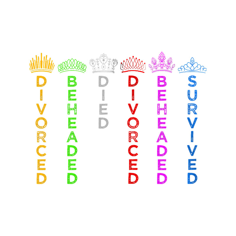 Six Queens Crowns - Six the Musical Colors Zip Hoodie.png